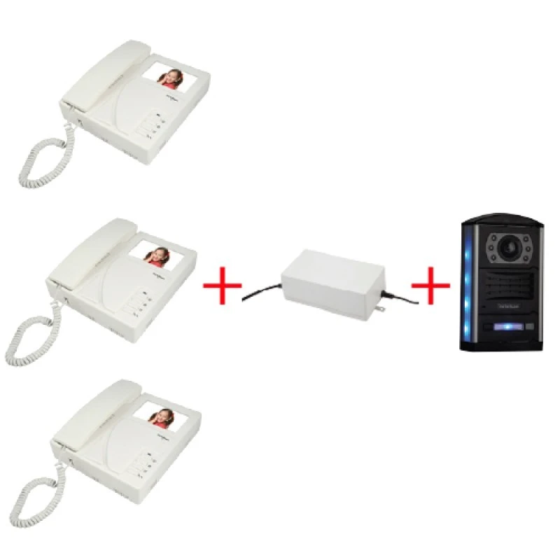 VISION 4.3” Renkli Obsidian Panelli (Üçlü)